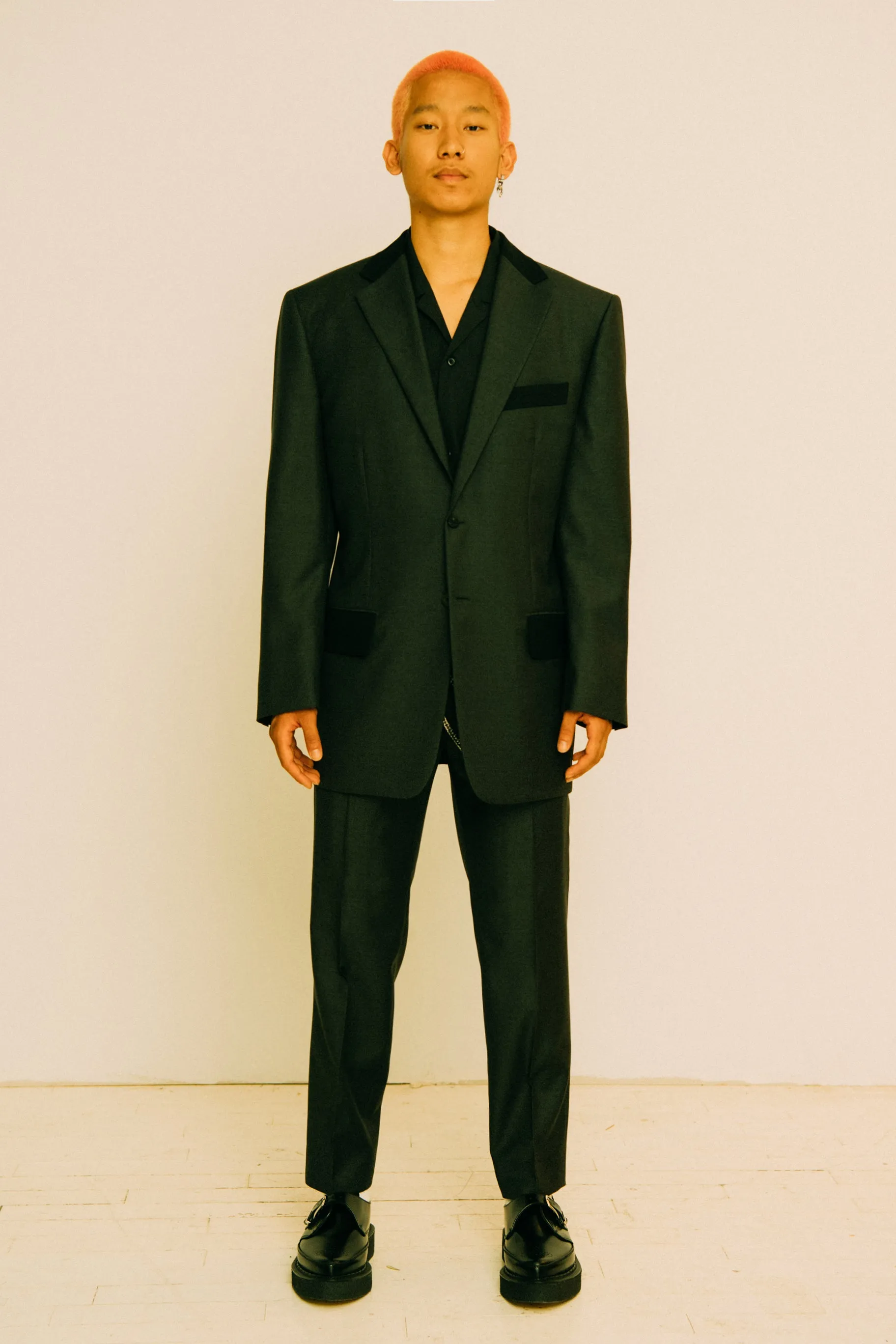 EDDIE GRAY CONTRAST BLAZER