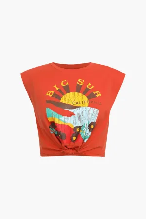 Eden - Eye Catching Big Sur Graphic Design Woman's  T Shirt