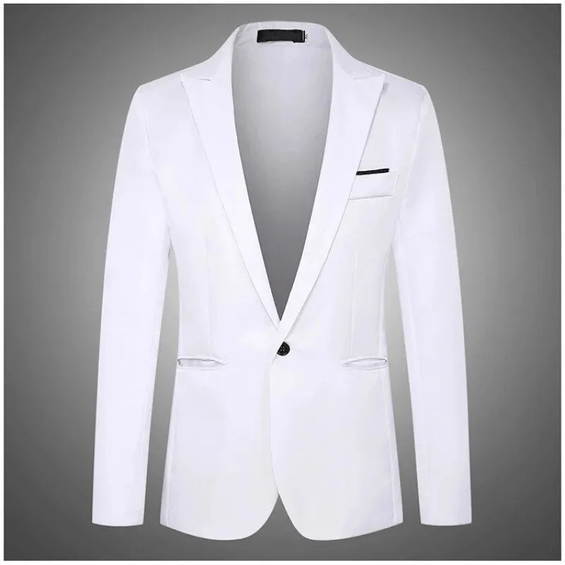 Embroidered Military Windbreaker Suit for Men