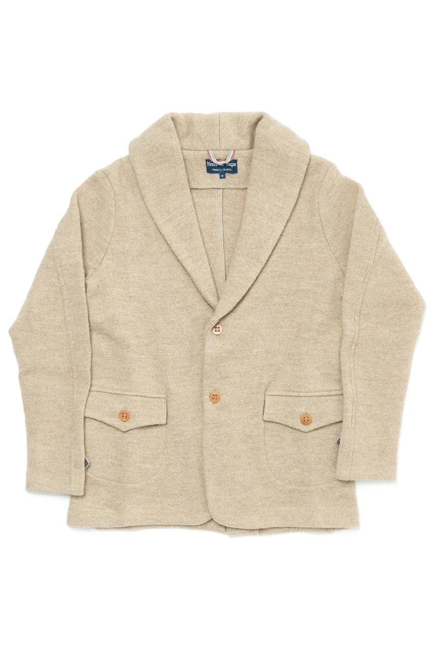 Fleurs de Bagne Wool Blazer "Ignace" Natural