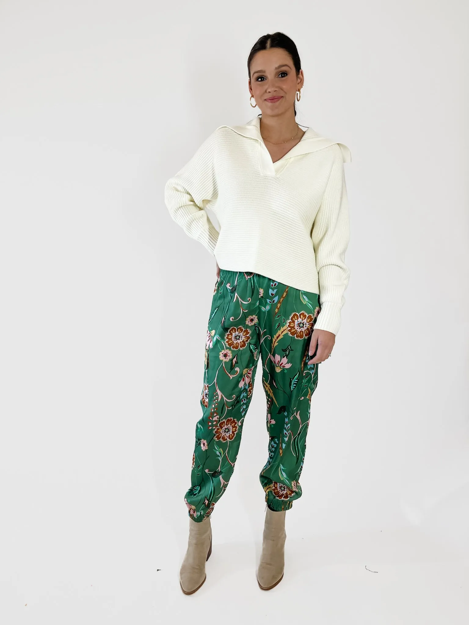 Floral Jogger Pants