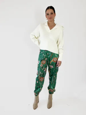 Floral Jogger Pants