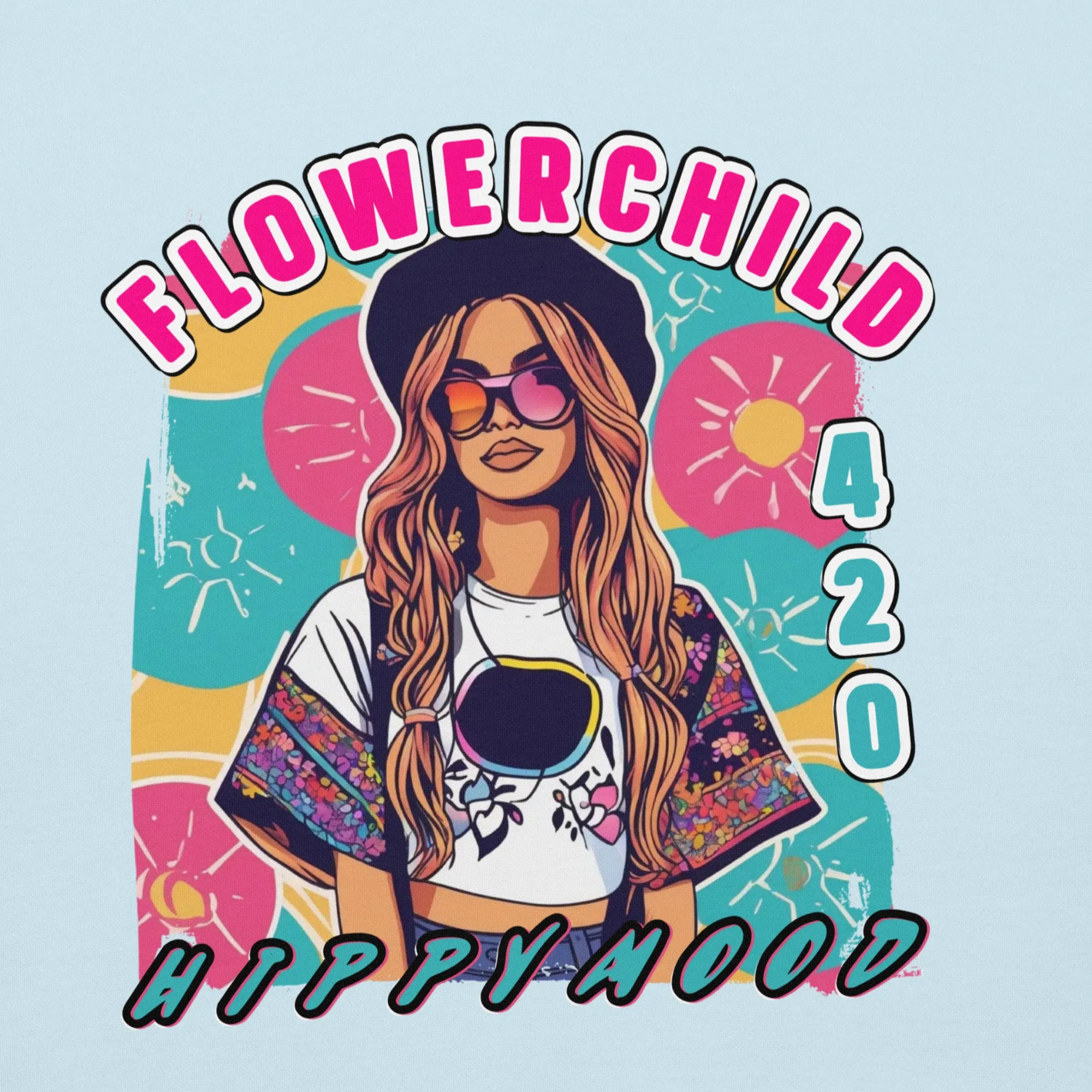 Flower Child Pullover Hoodie