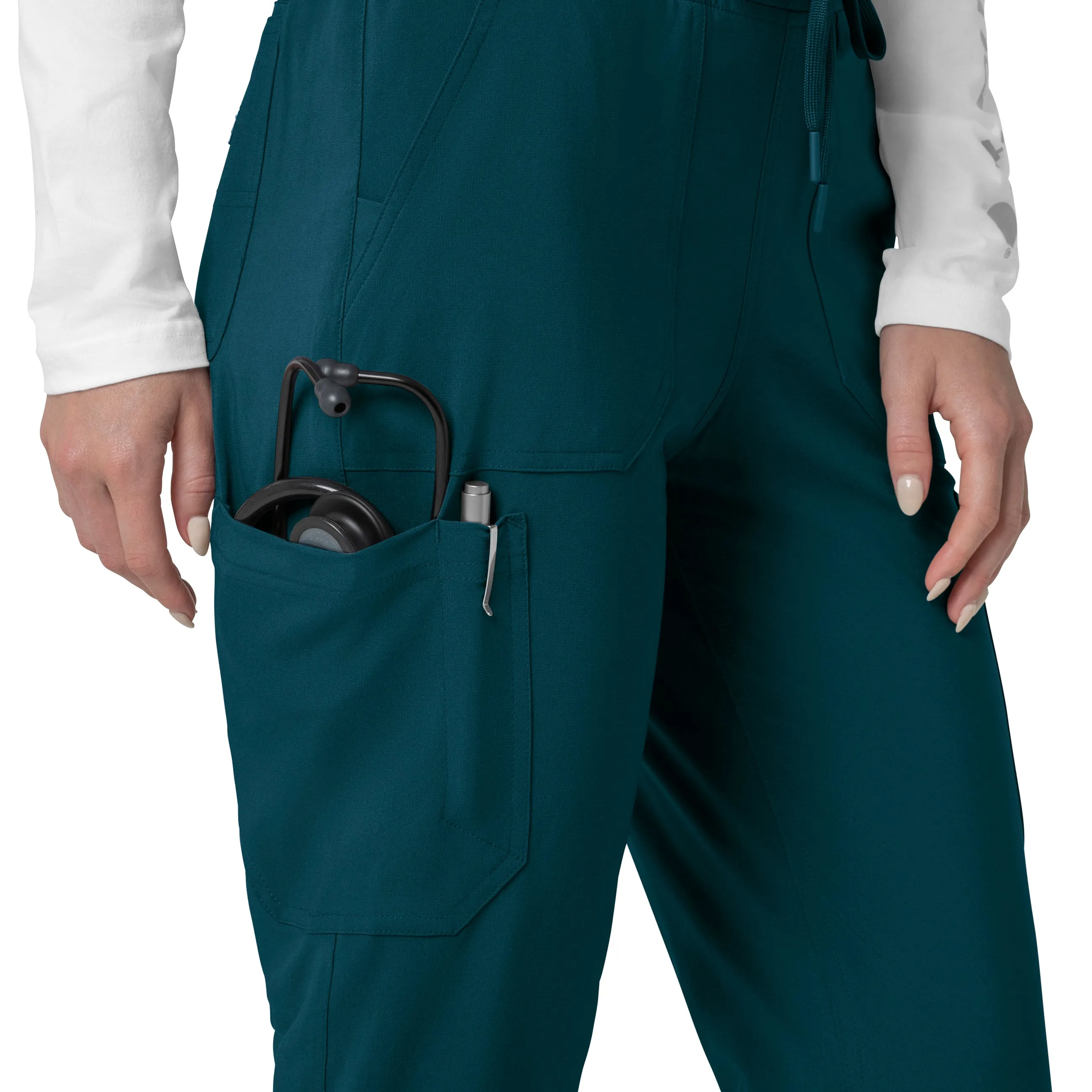 Force Cross-Flex C53110 Cargo Jogger Scrub Pants Caribbean