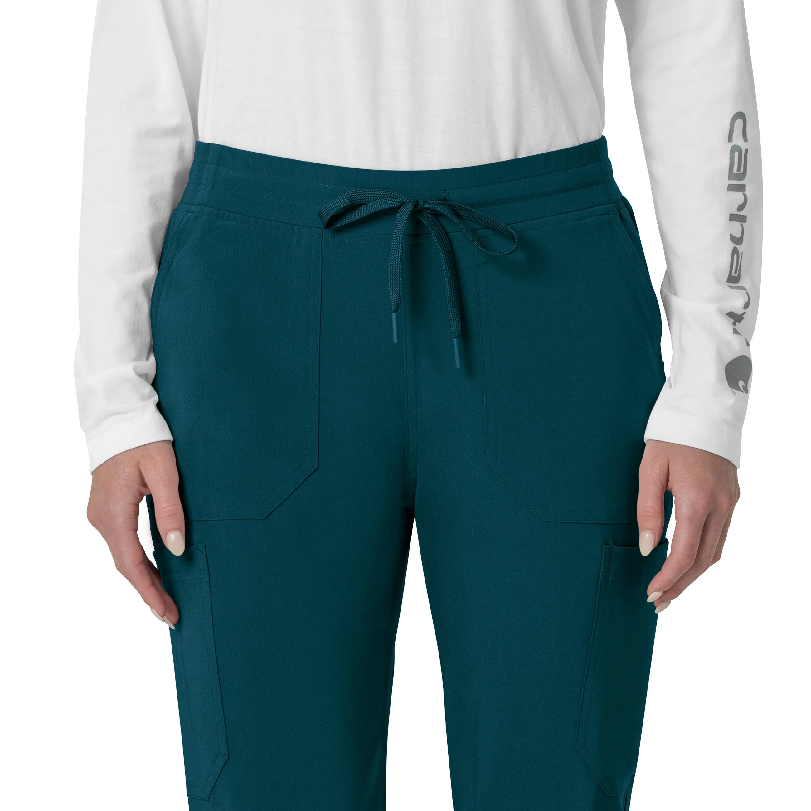 Force Cross-Flex C53110 Cargo Jogger Scrub Pants Caribbean