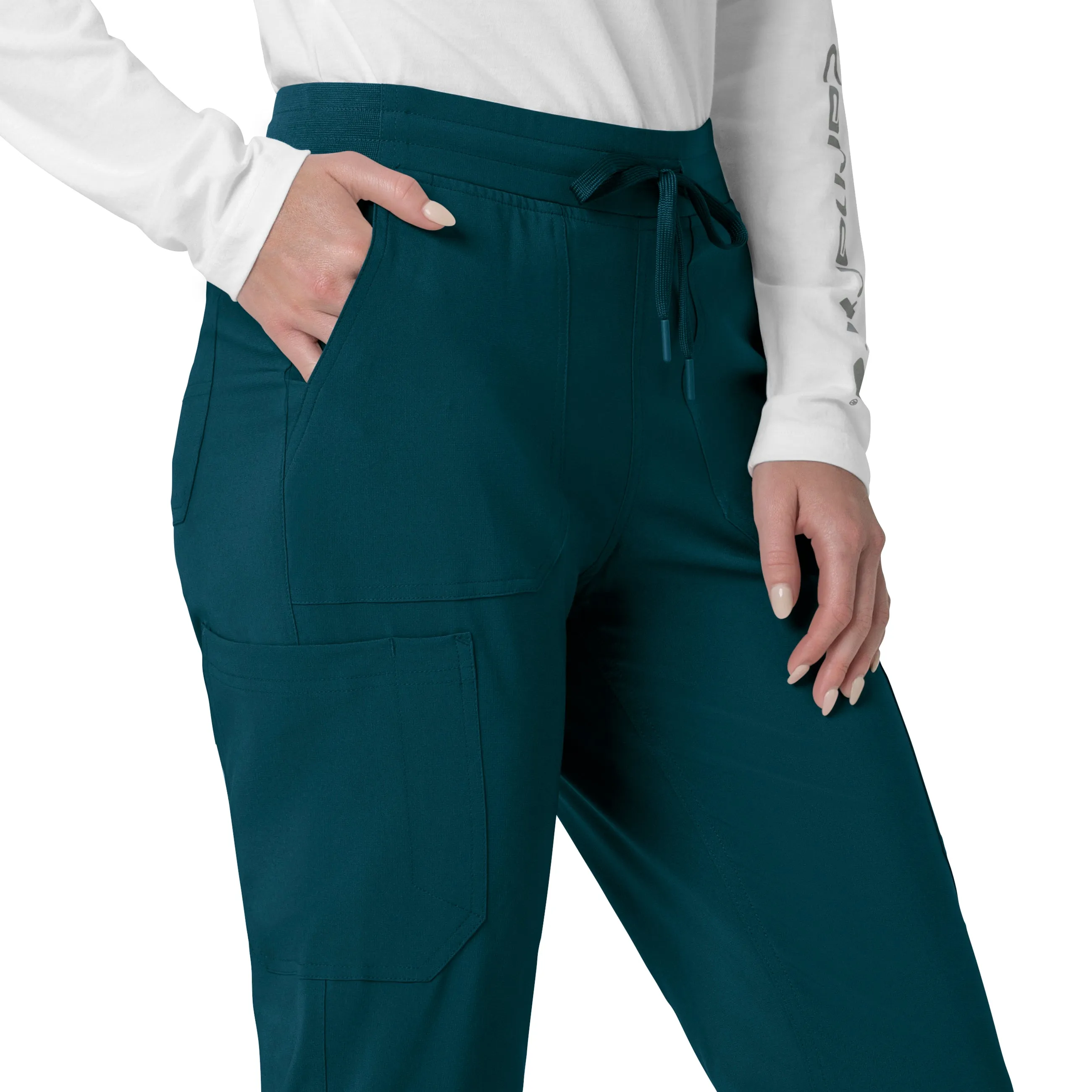 Force Cross-Flex C53110 Cargo Jogger Scrub Pants Caribbean
