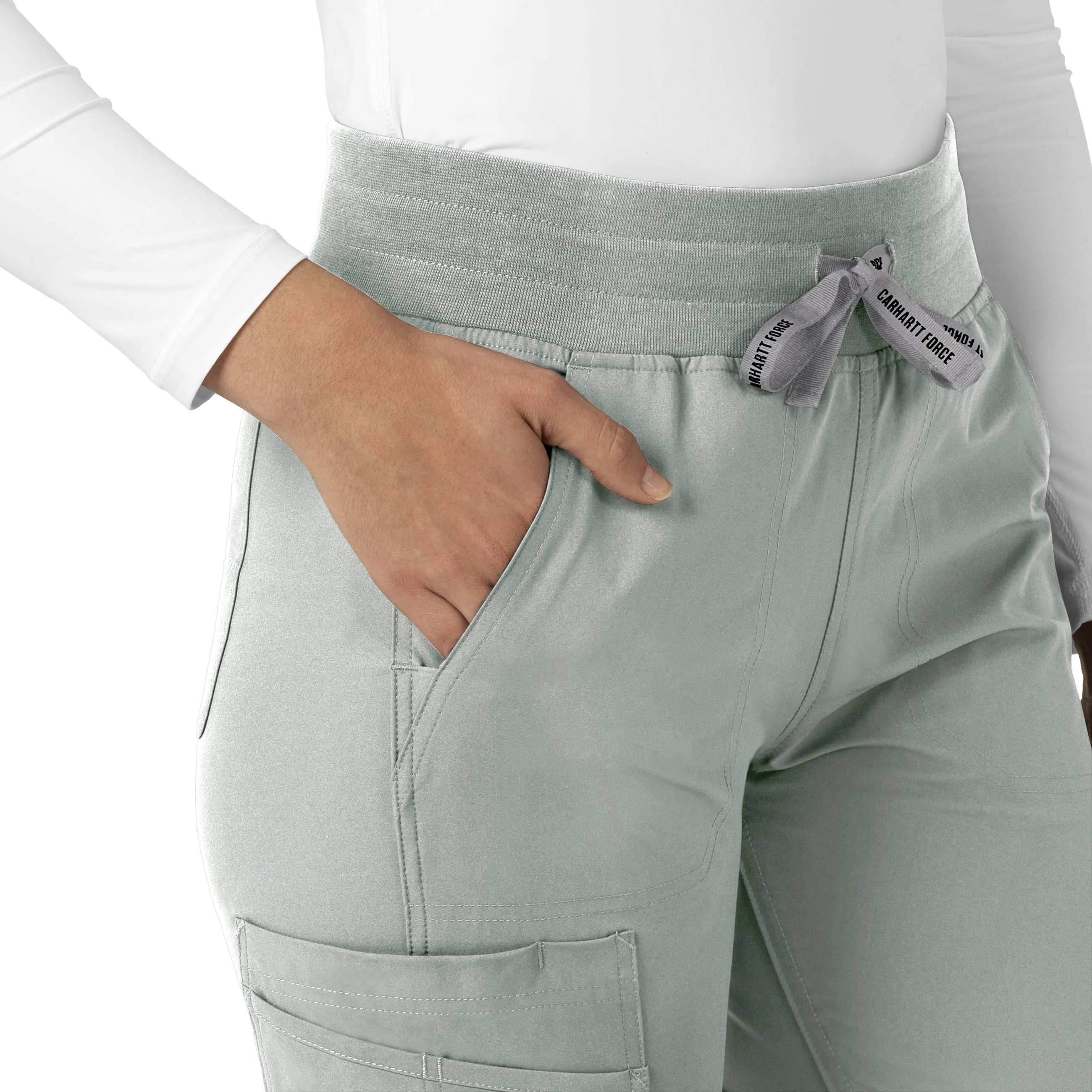 Force Essentials C51113 Jogger Scrub Pants Grey