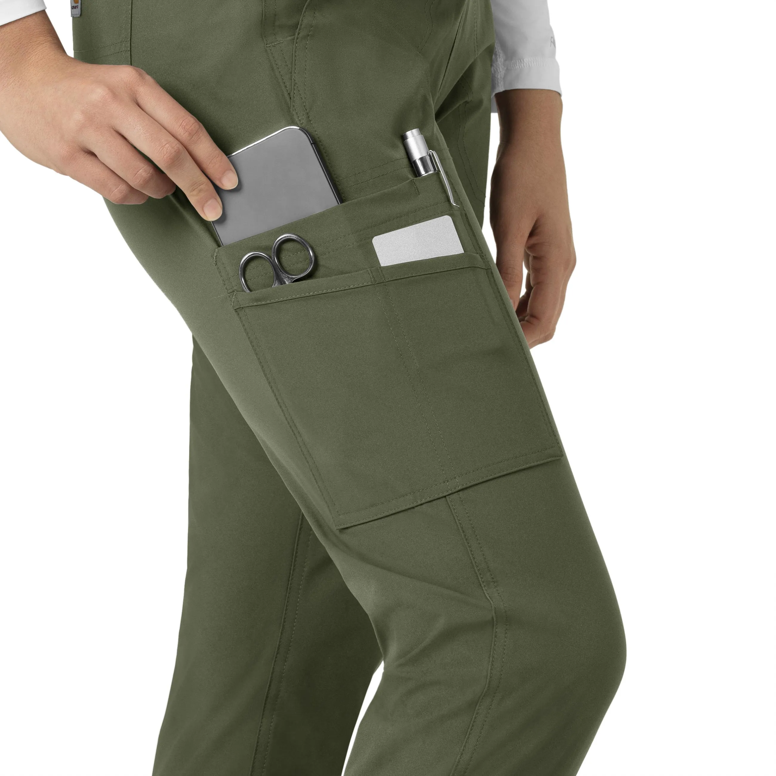 Force Essentials C51113 Jogger Scrub Pants Olive
