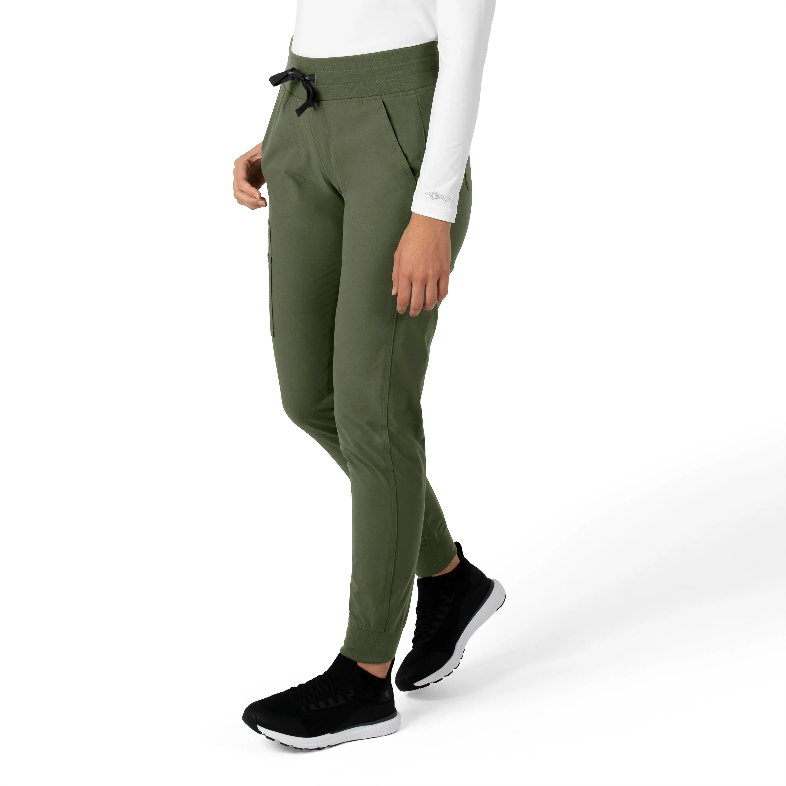 Force Essentials C51113 Jogger Scrub Pants Olive
