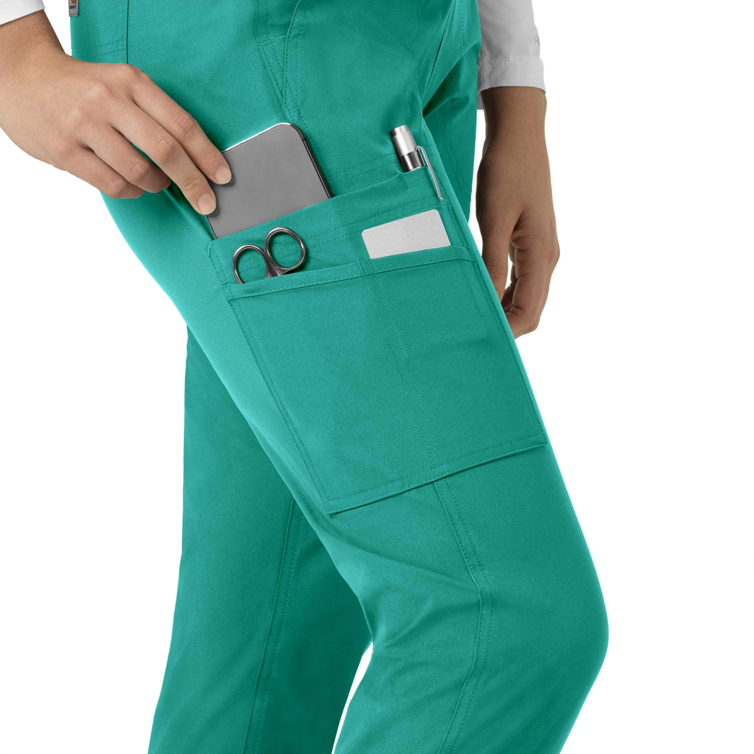 Force Essentials C51113 Jogger Scrub Pants Teal Blue