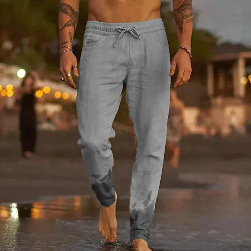 Freizeithose aus Leinen für Männer - Jaxx