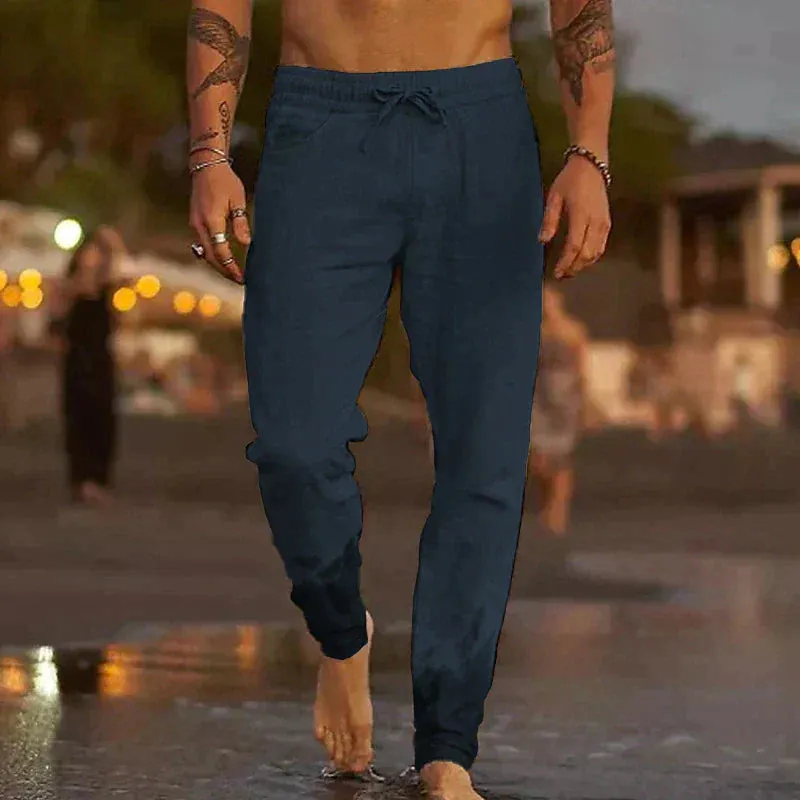 Freizeithose aus Leinen für Männer - Jaxx