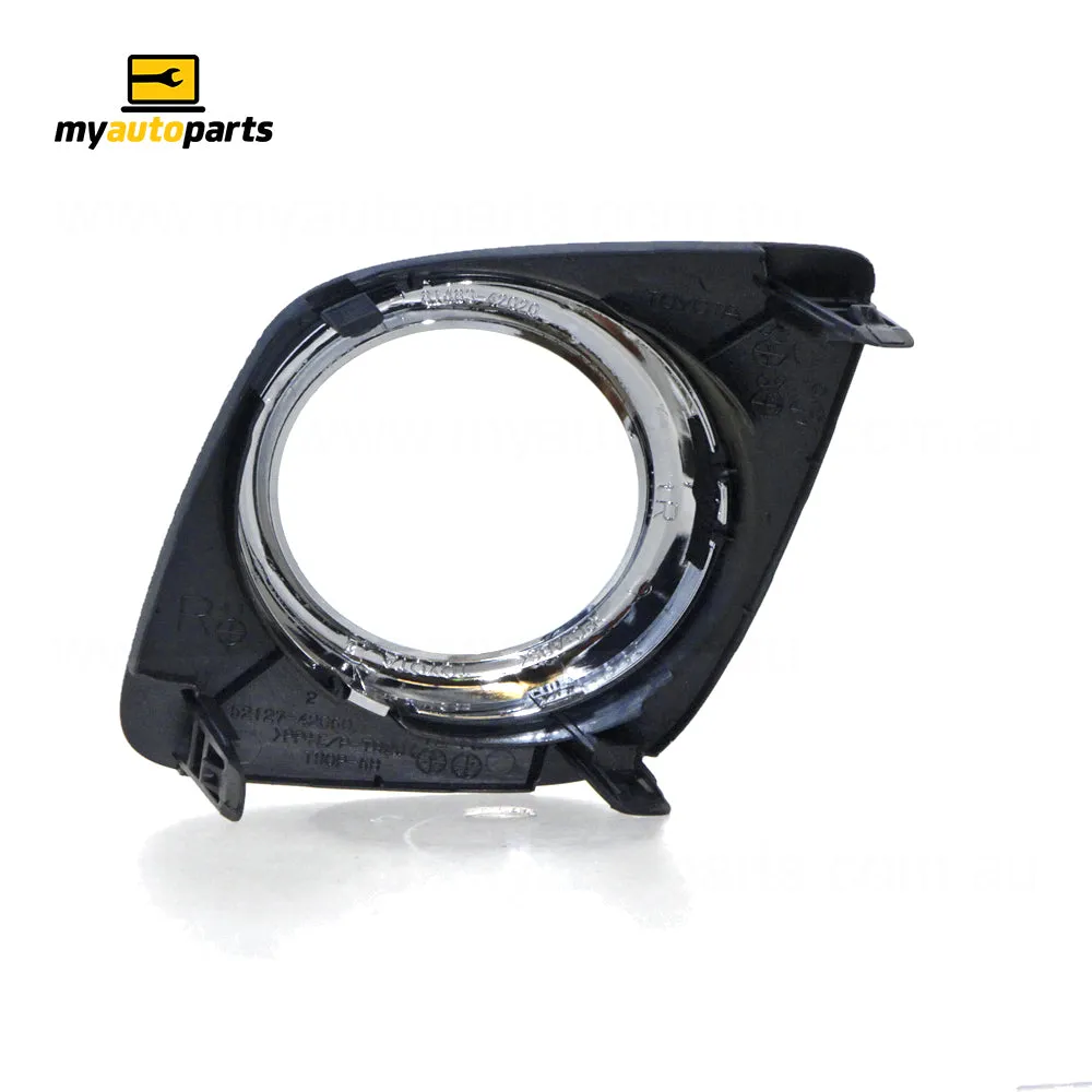 Front Bar Grille With Fog Light Mount Drivers Side Genuine Suits Toyota RAV4 8/2008 to 12/2012