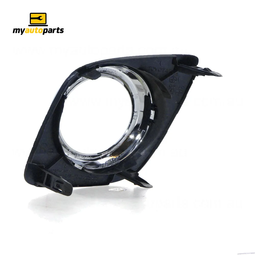 Front Bar Grille With Fog Light Mount Drivers Side Genuine Suits Toyota RAV4 8/2008 to 12/2012