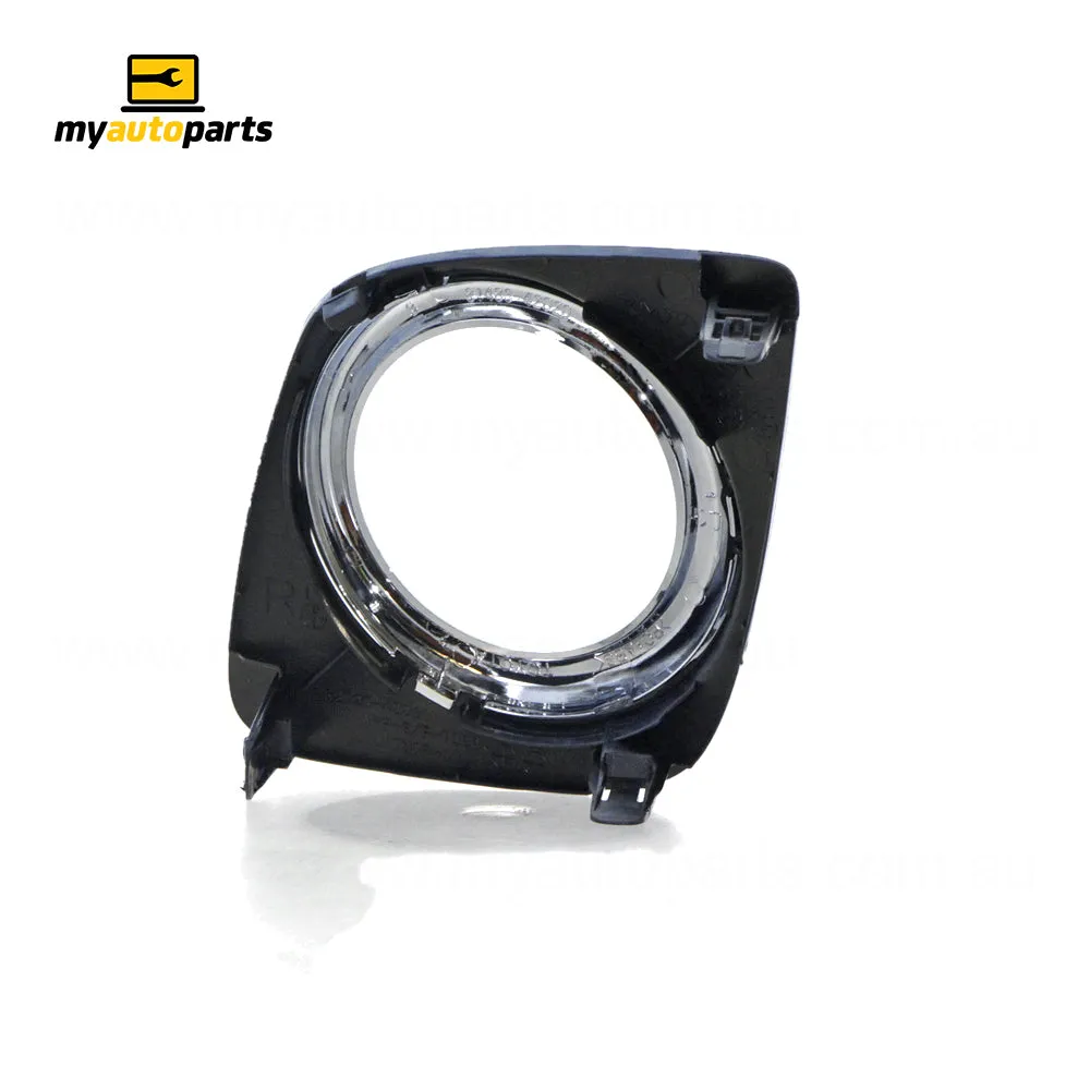 Front Bar Grille With Fog Light Mount Drivers Side Genuine Suits Toyota RAV4 8/2008 to 12/2012