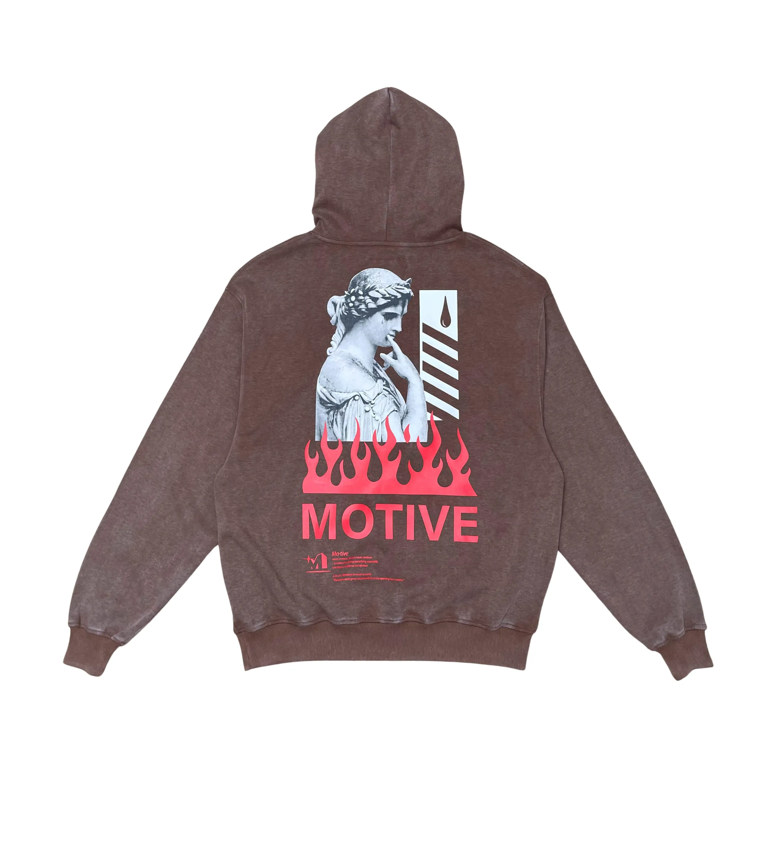 Garment Dyed Fashion Pullover Hoodie