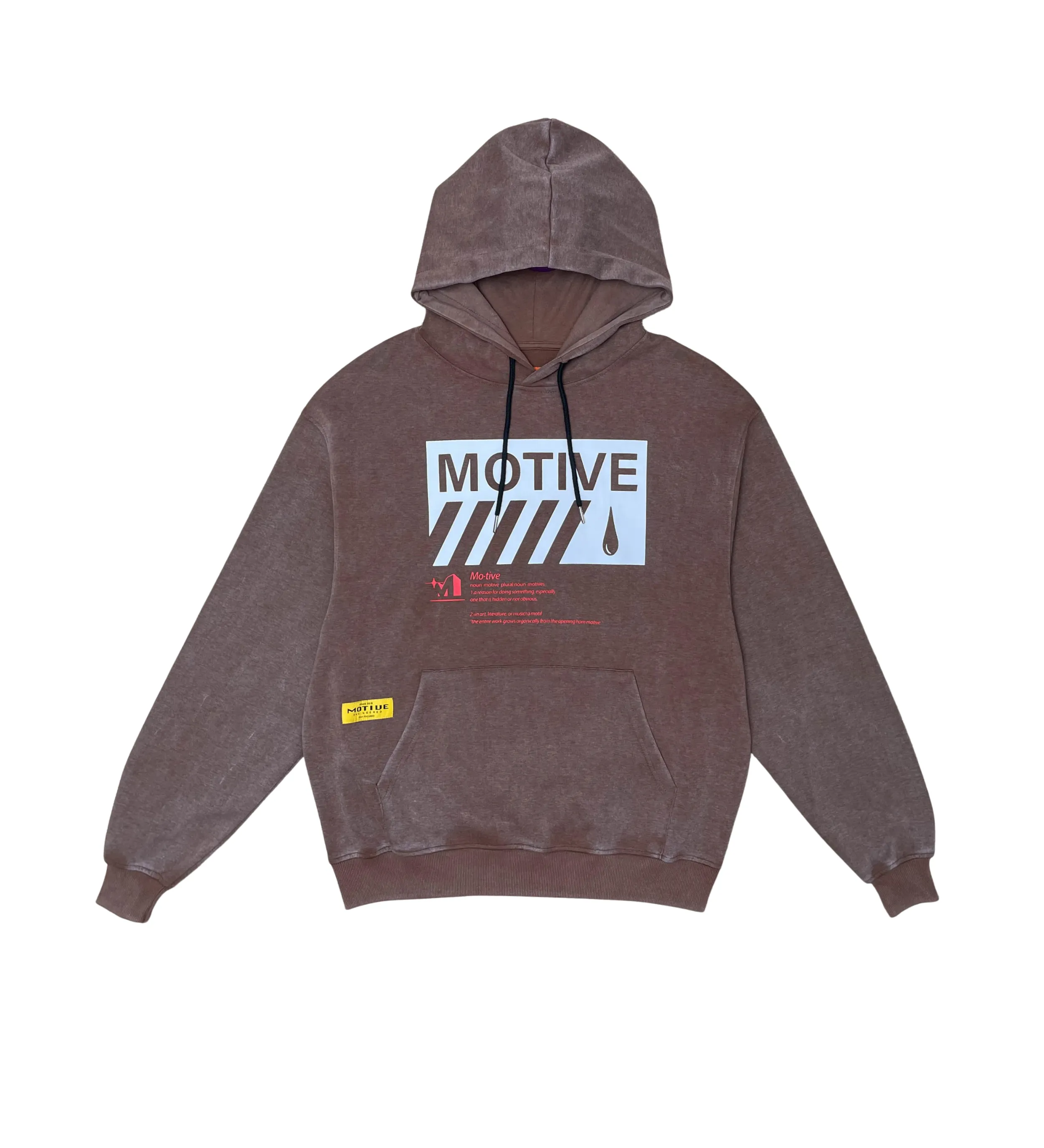 Garment Dyed Fashion Pullover Hoodie