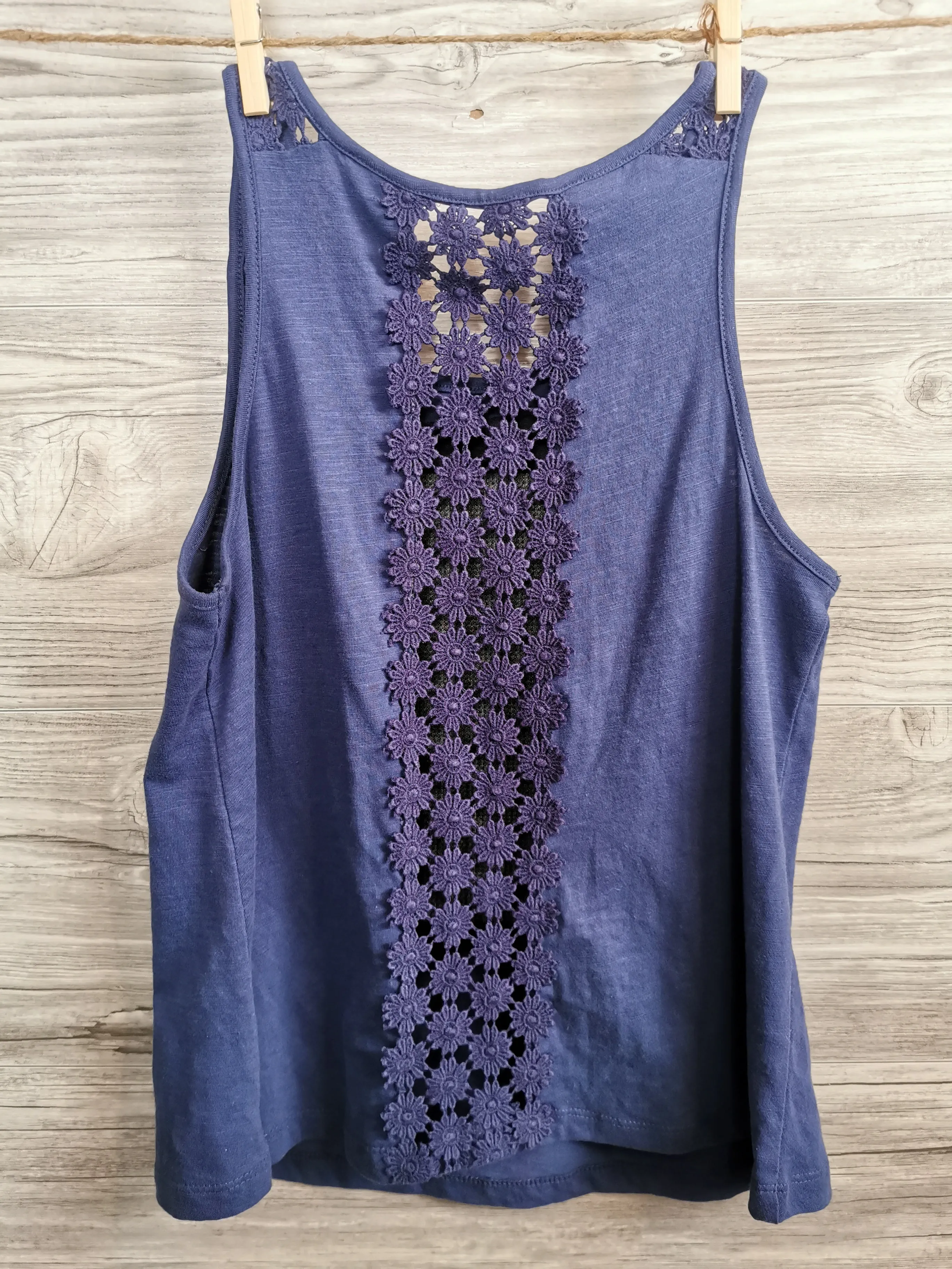 GIRL SIZE LARGE (11/12 YEARS) - MANGUUN Teens, Bohemian Beachy Style Tank Top EUC B32