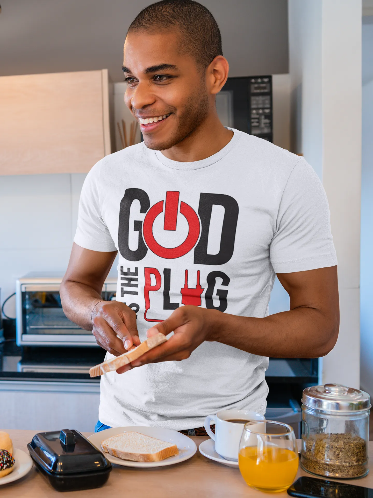 God is the Plug T-shirt