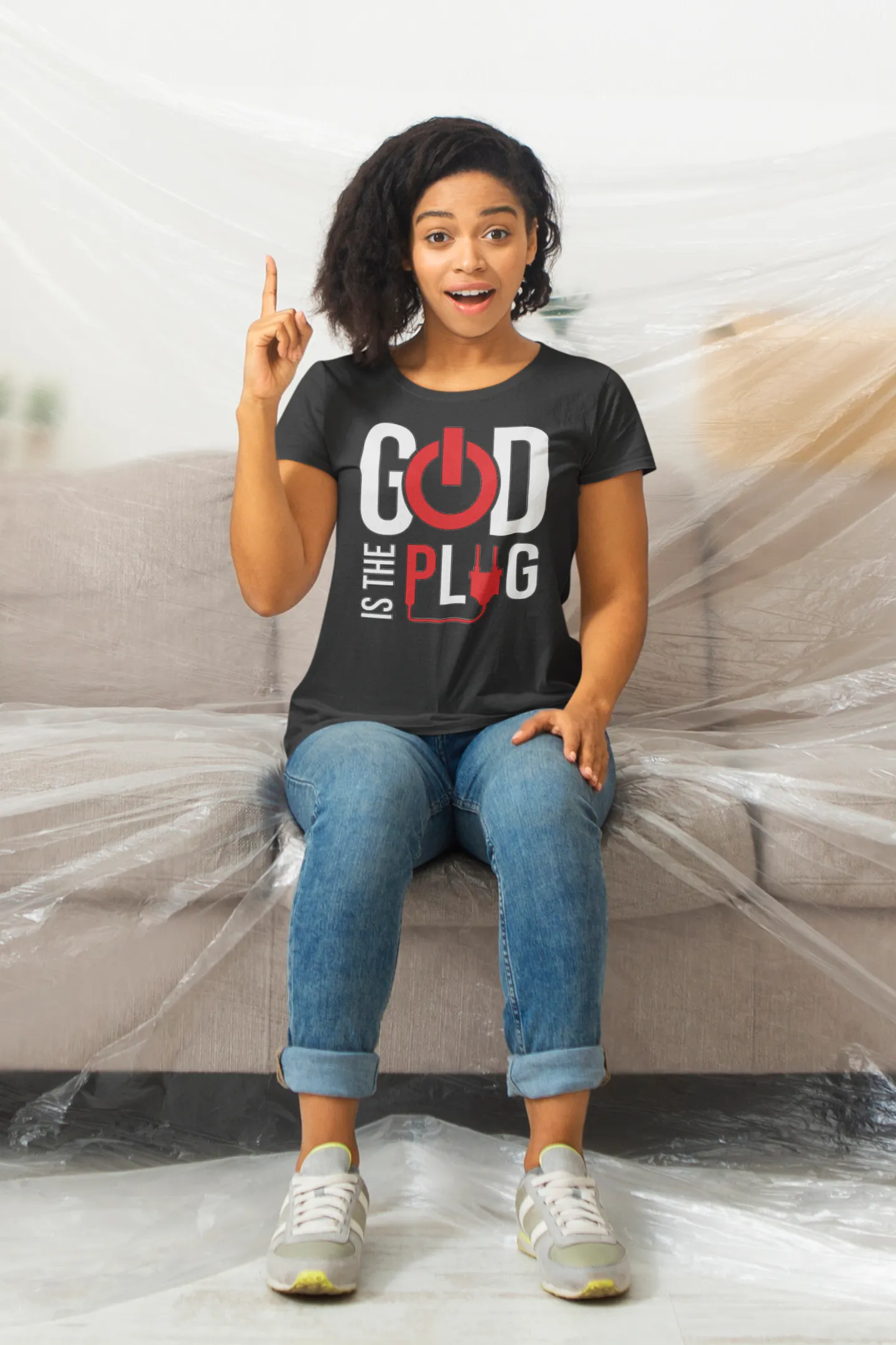 God is the Plug T-shirt