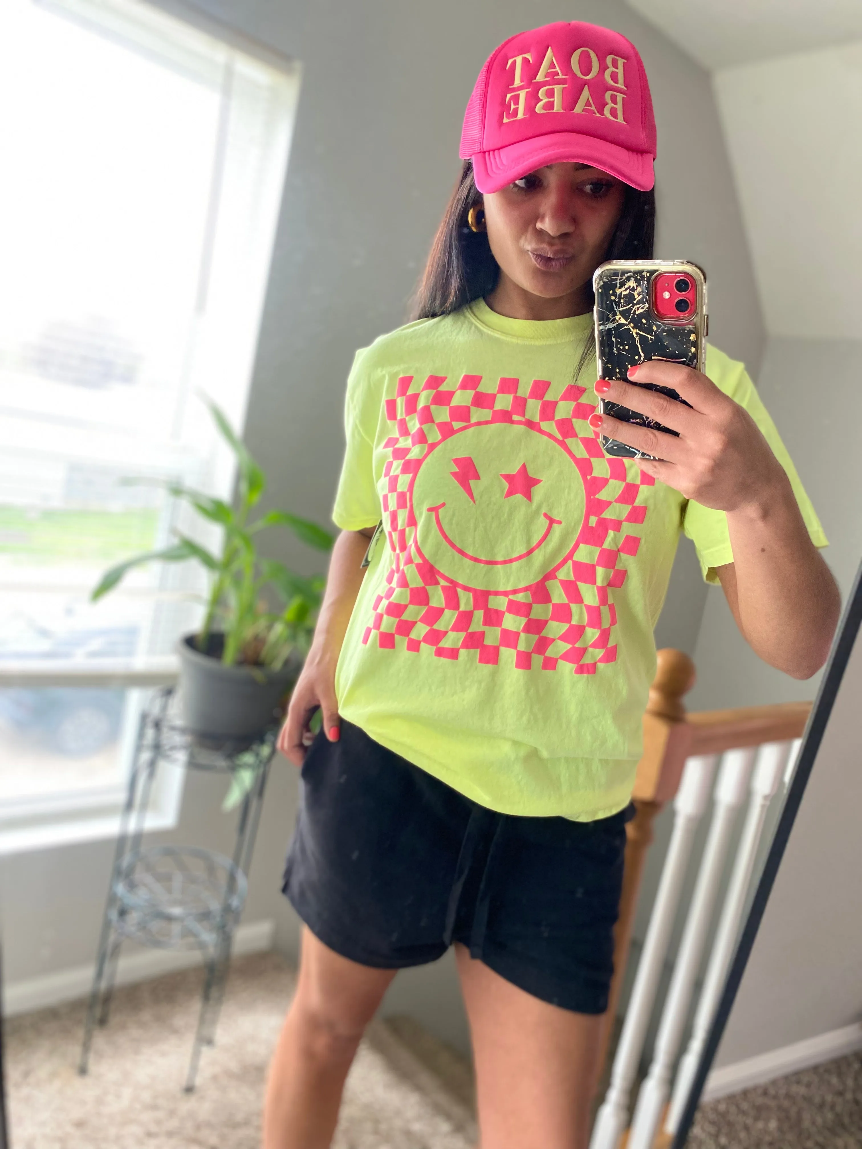 Graphic Tee - Smiley Face