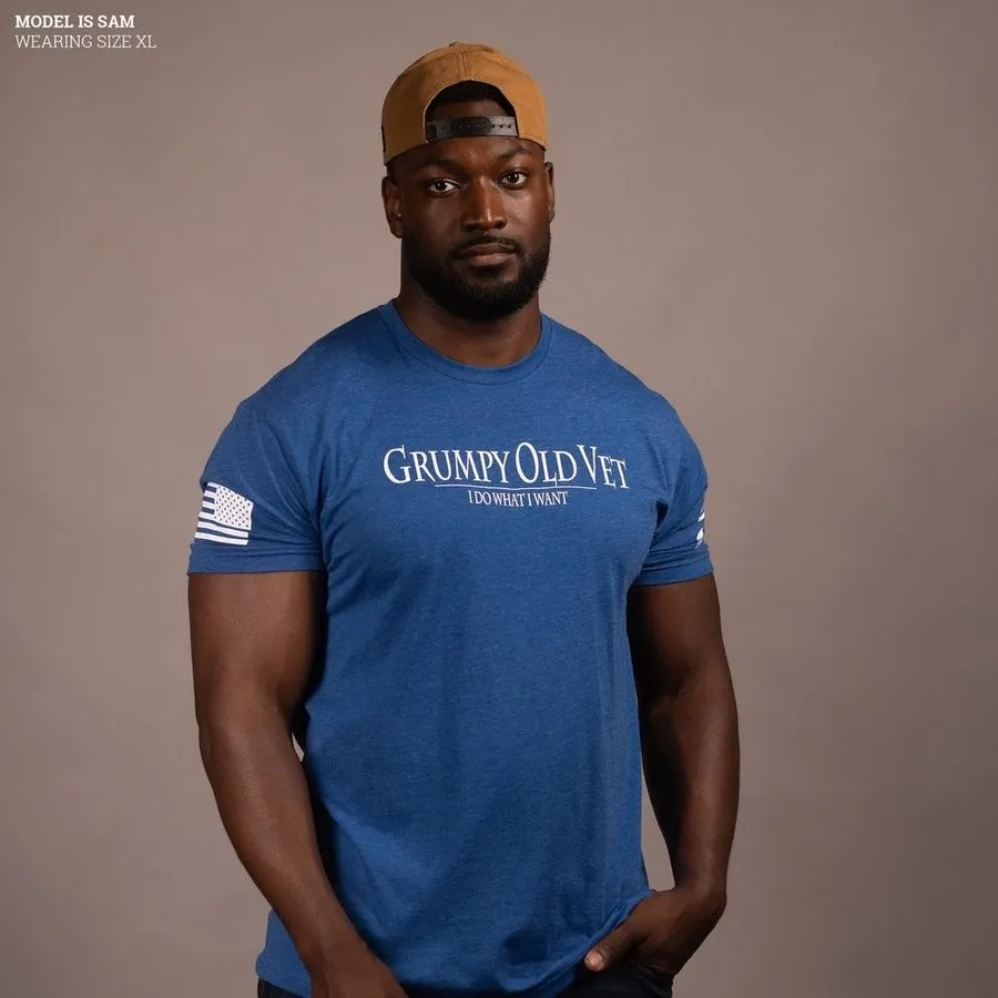 Grumpy Old Vet T-Shirt - Royal