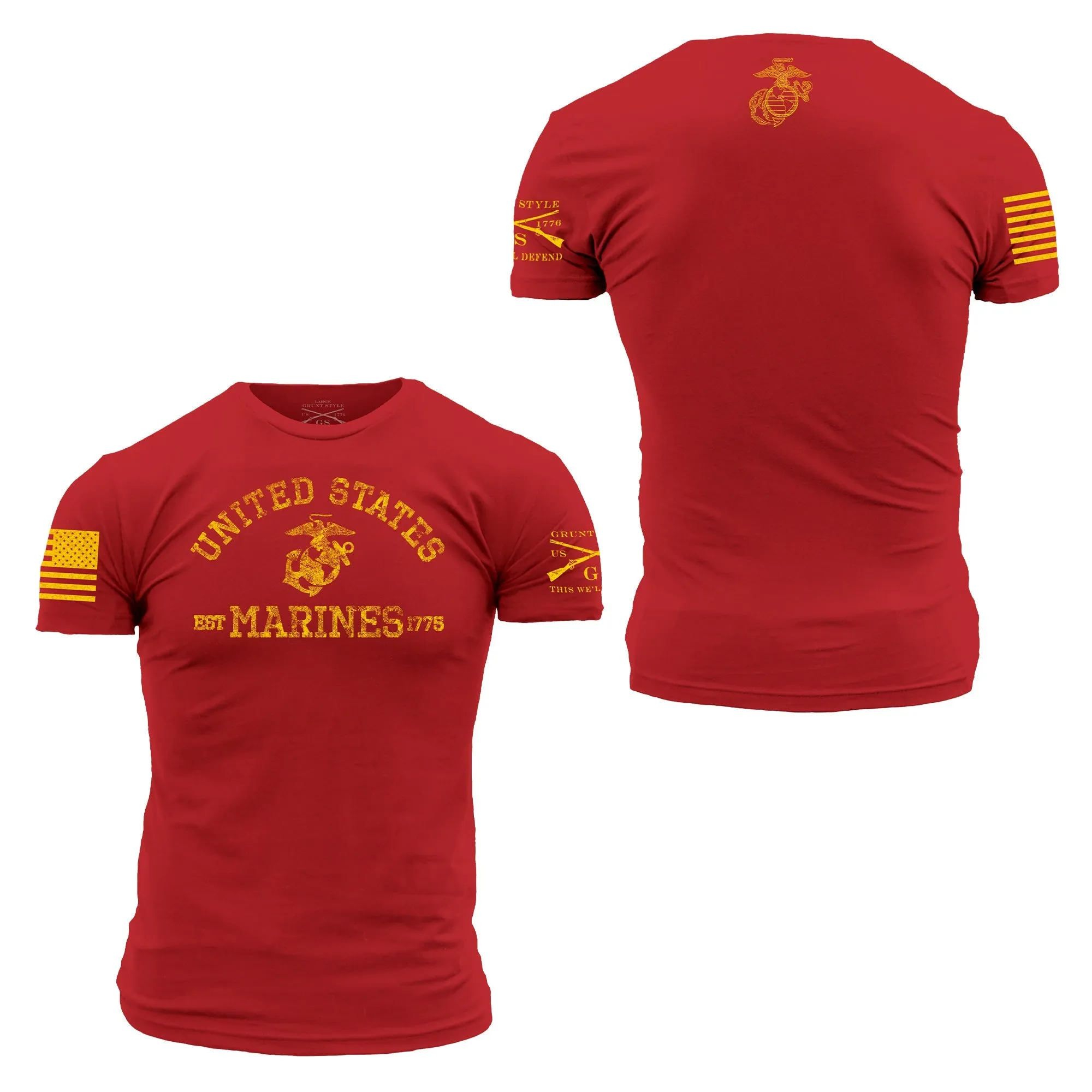 Grunt Style GSMC0092 USMC Est. 1775, Red