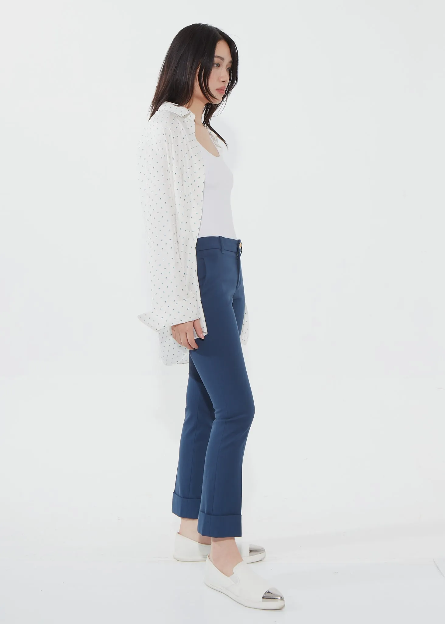 Gucci Navy Dress Pants - 36