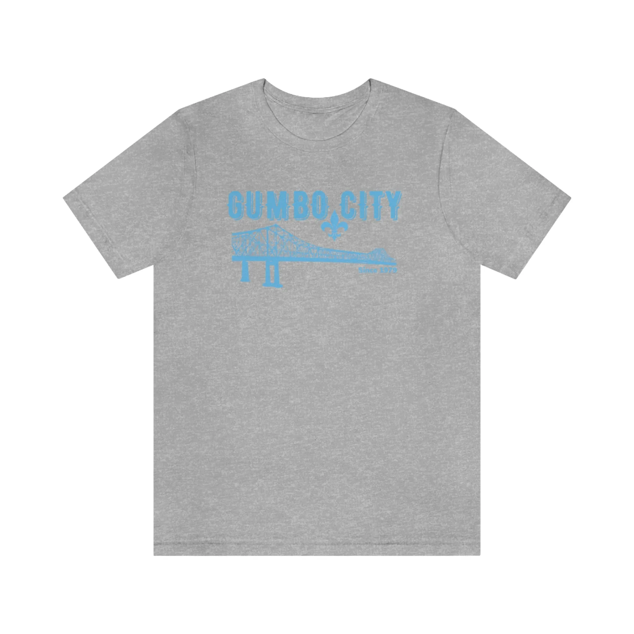 Gumbo City Tee (Sky Blue Design)
