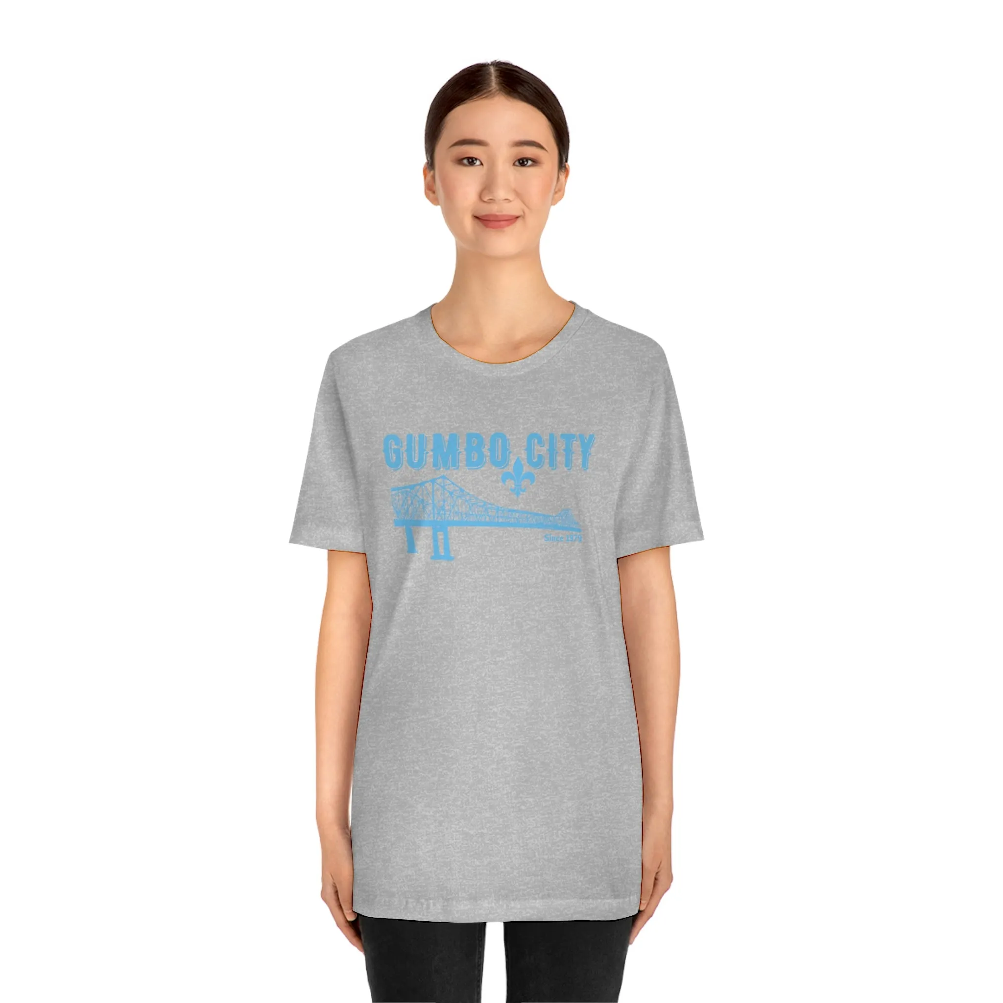 Gumbo City Tee (Sky Blue Design)