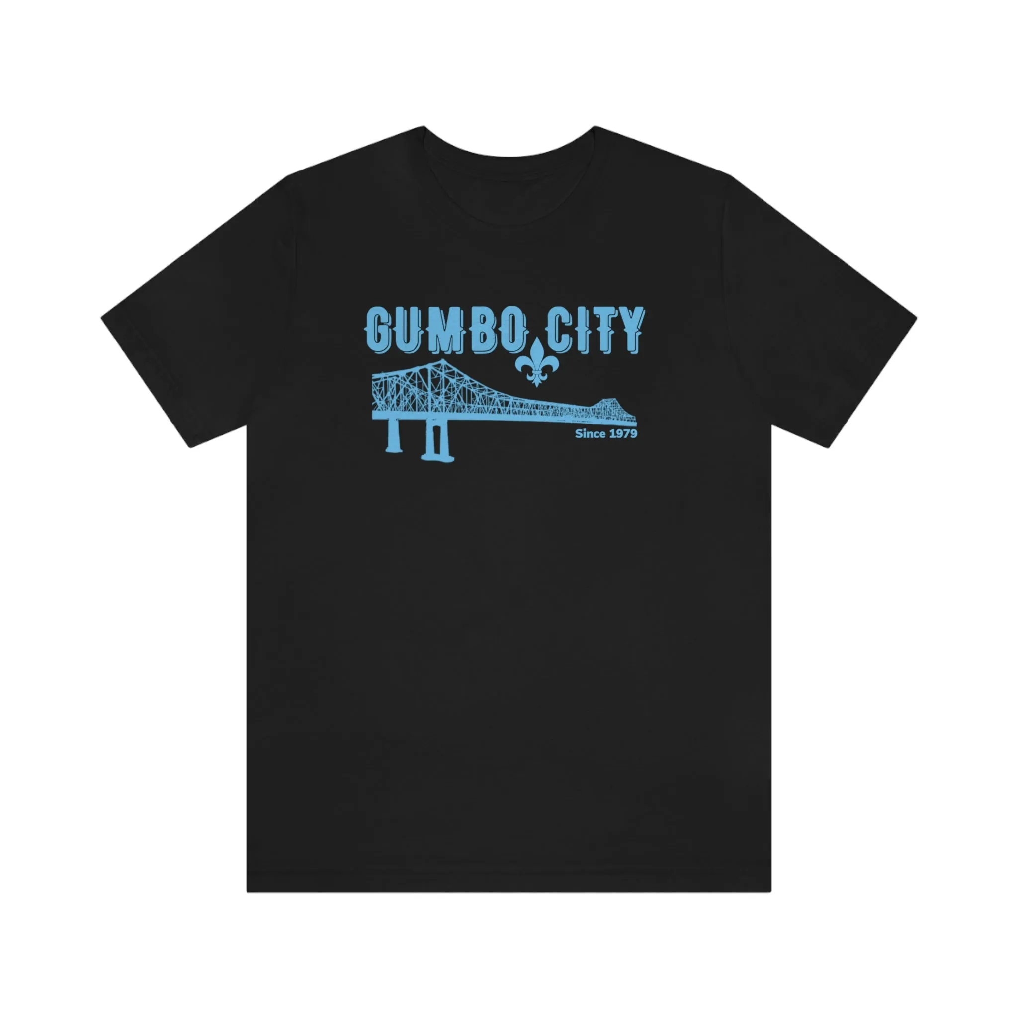 Gumbo City Tee (Sky Blue Design)