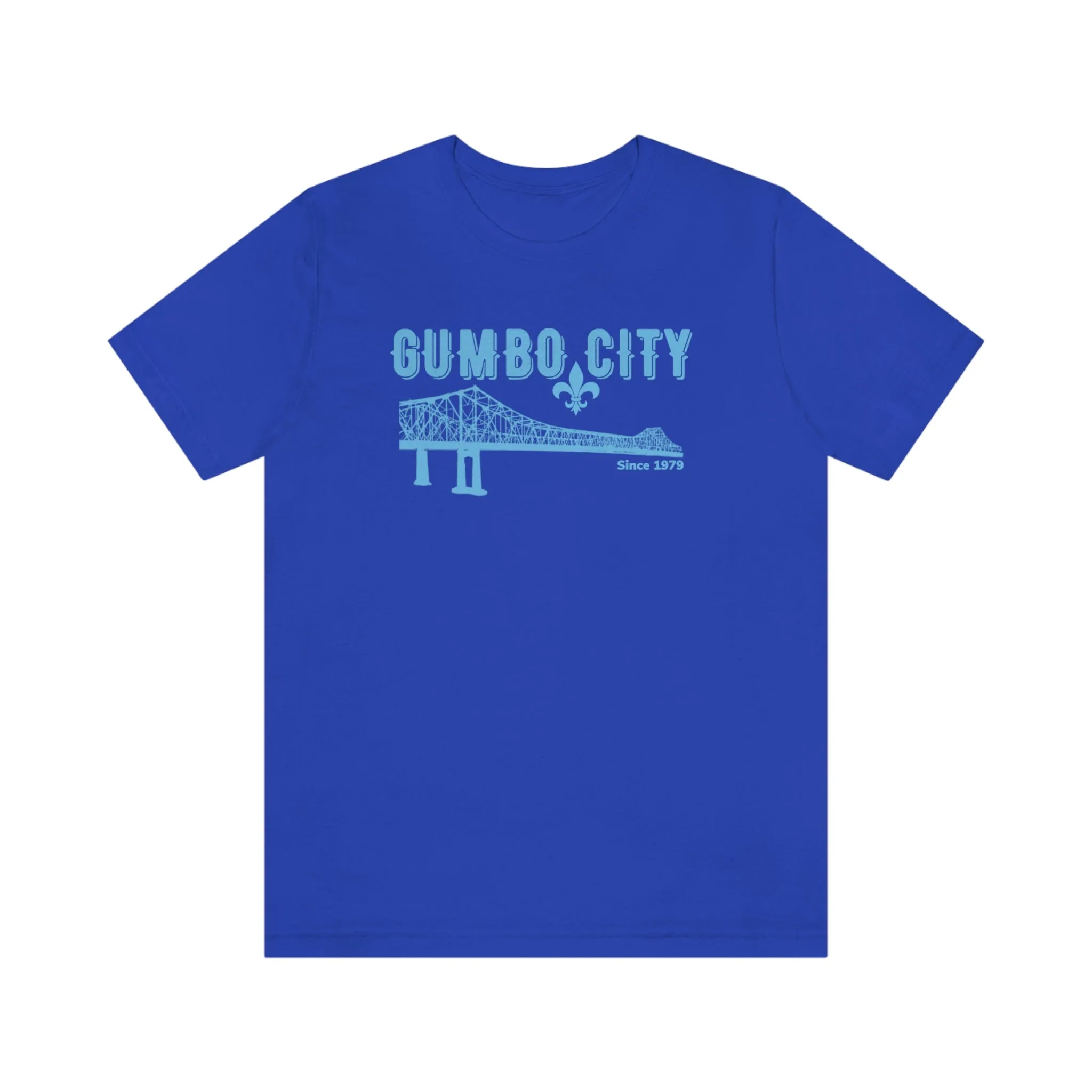 Gumbo City Tee (Sky Blue Design)