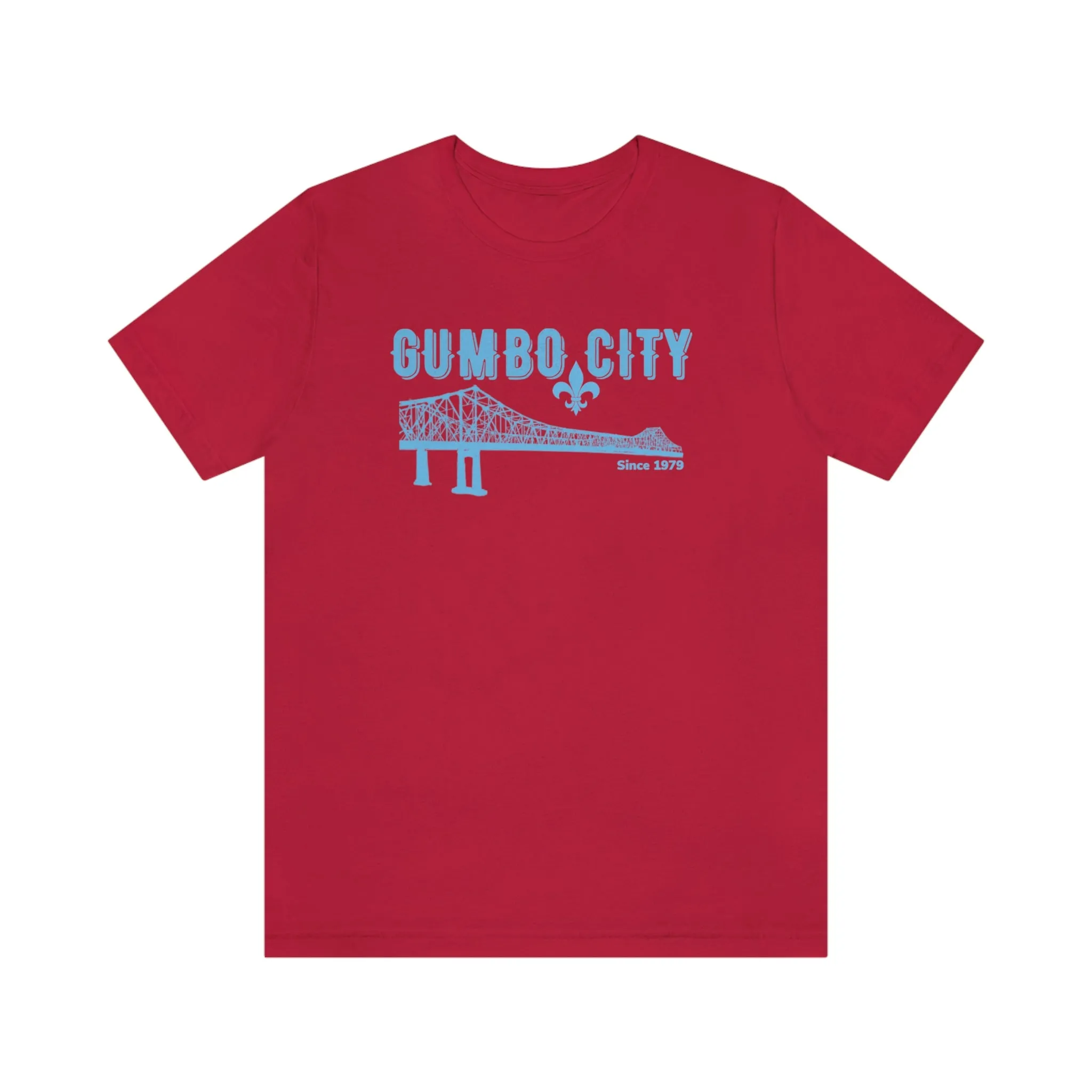 Gumbo City Tee (Sky Blue Design)