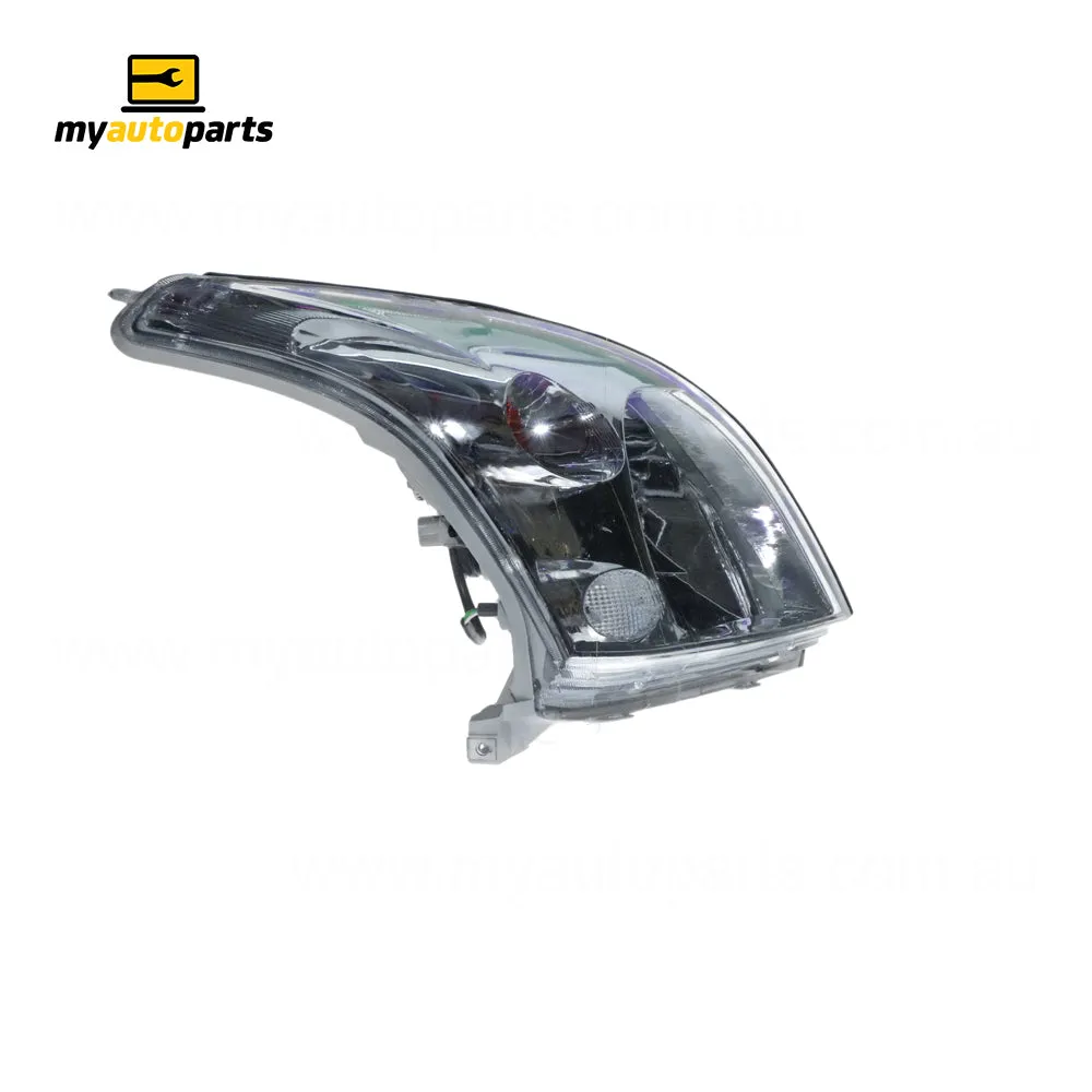 Halogen Head Lamp Drivers Side Certified Suits Toyota Prado 120 Series 2002 to 2009