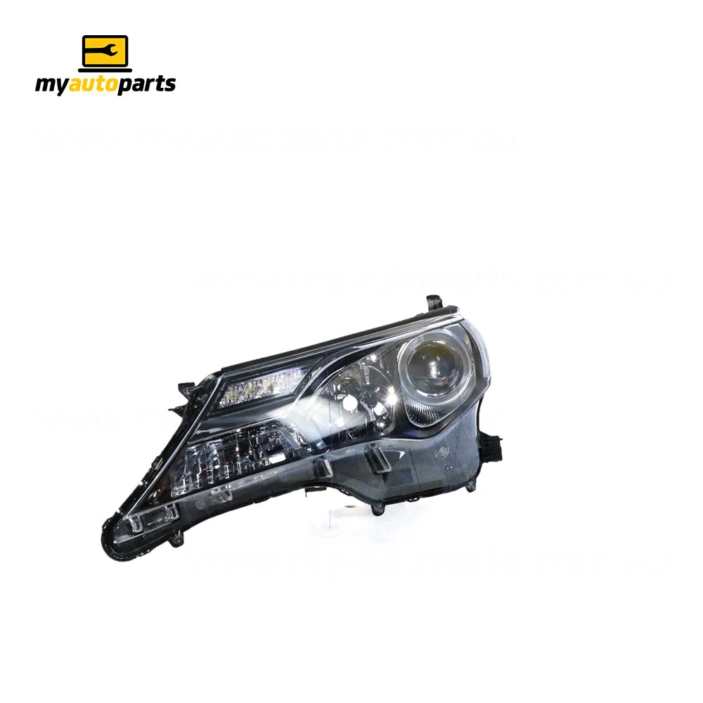 Halogen Head Lamp Passenger Side Certified Suits Toyota RAV4 GX 2012 to 2015