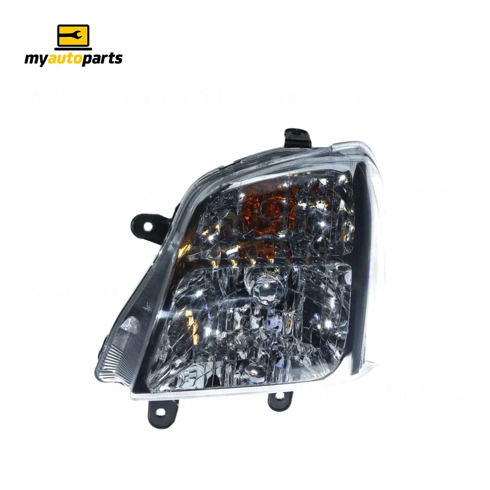 Halogen Head Lamp Passenger Side Genuine Suits Holden Rodeo RA 2003 to 2008
