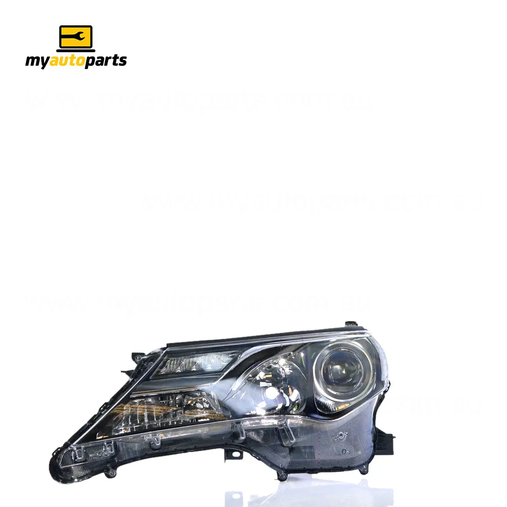 Halogen Head Lamp Passenger Side Genuine Suits Toyota RAV4 GXL 2012 to 2015