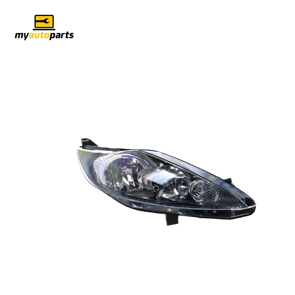 Head Lamp Drivers Side Certified Suits Ford Fiesta WS 2009 to 2012
