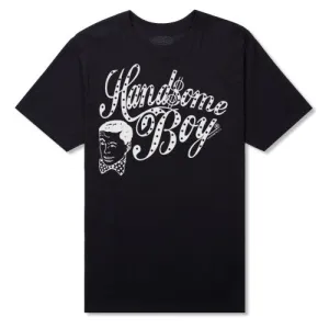 Heritage Script Men's T - Black