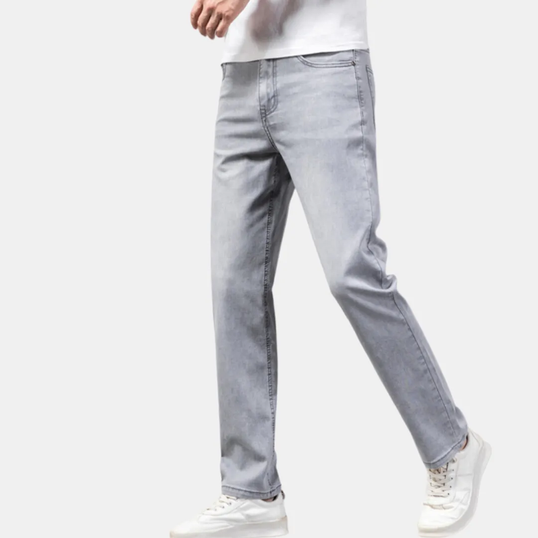 HerrenMode Hohe Taille Jeanshosen