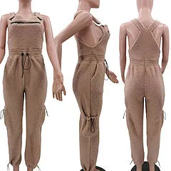 Hot selling loose fitting fashion jumpsuit AY3245