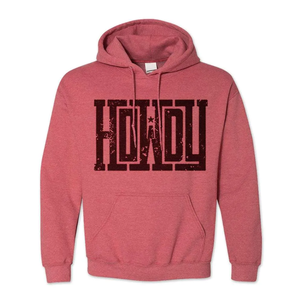 Howdy - Adult Unisex Western Pullover Hoodie