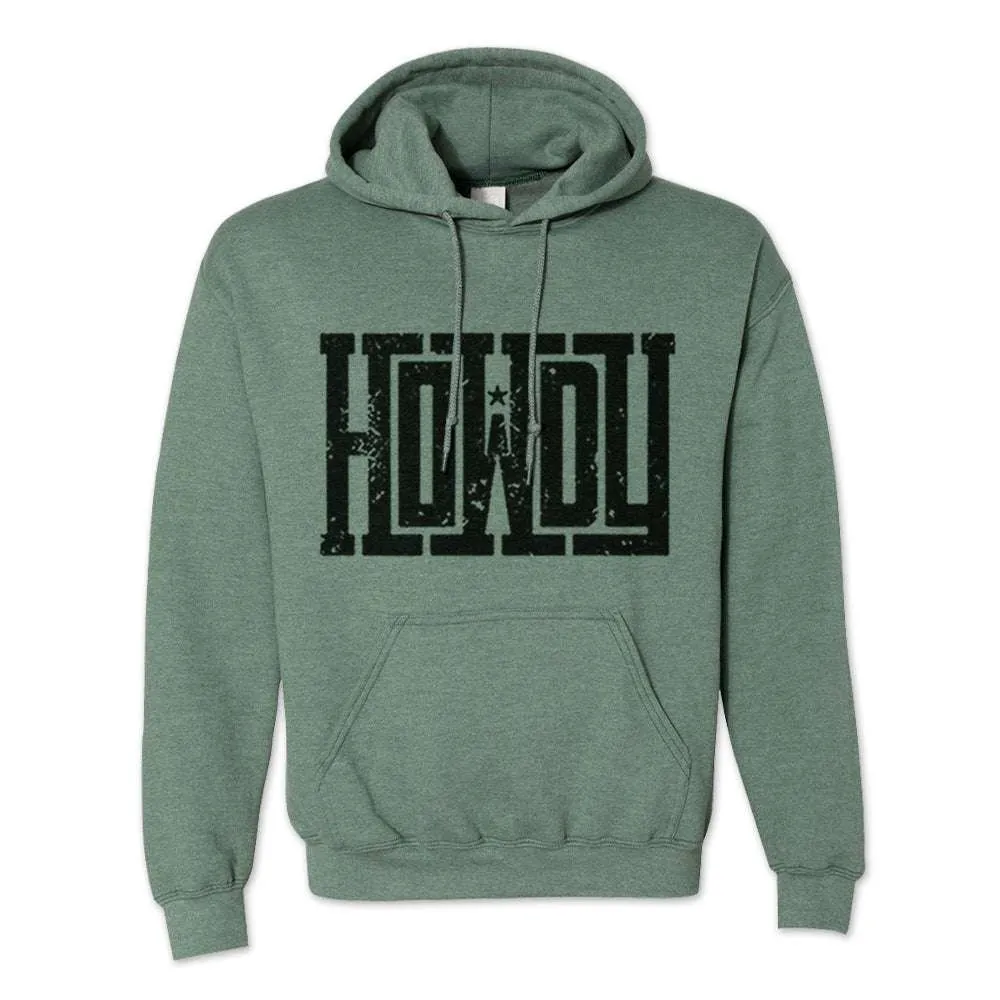 Howdy - Adult Unisex Western Pullover Hoodie