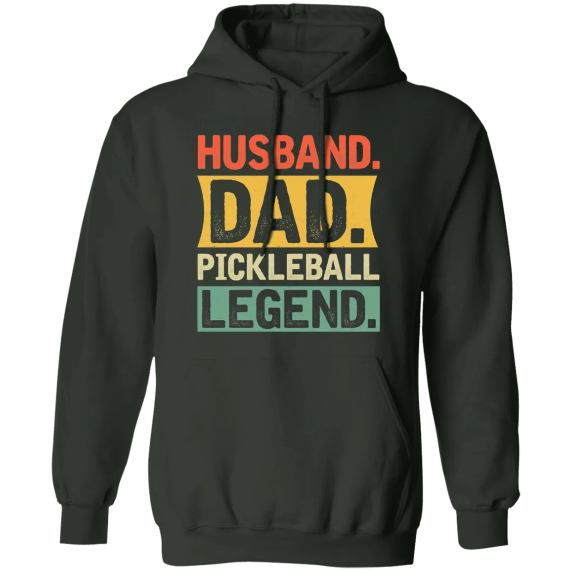 Husband Dad Pickleball Legend Pullover Hoodie