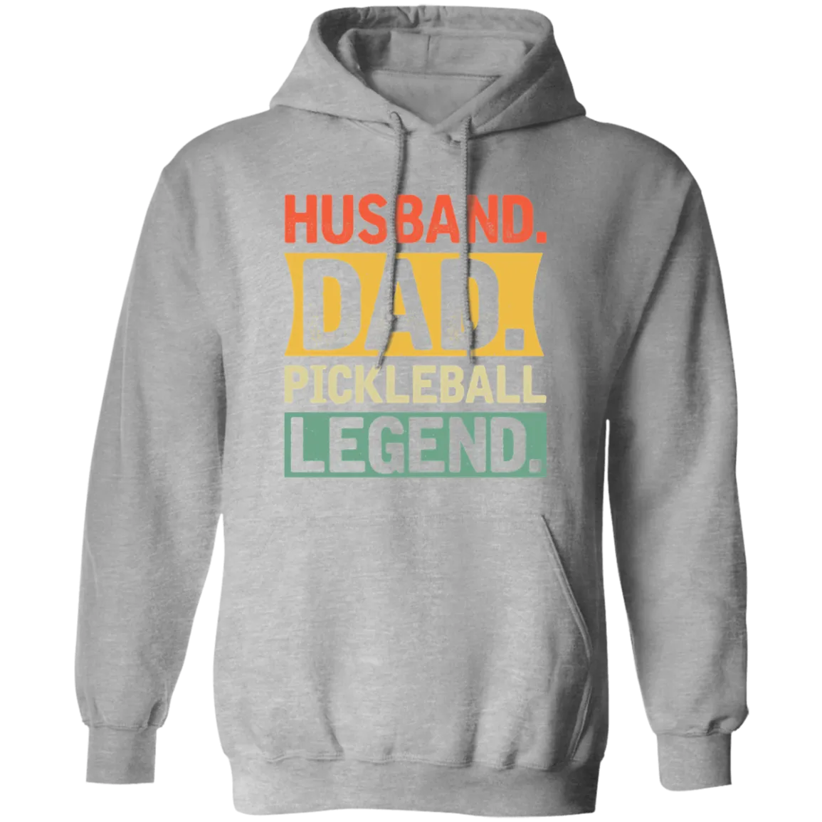Husband Dad Pickleball Legend Pullover Hoodie
