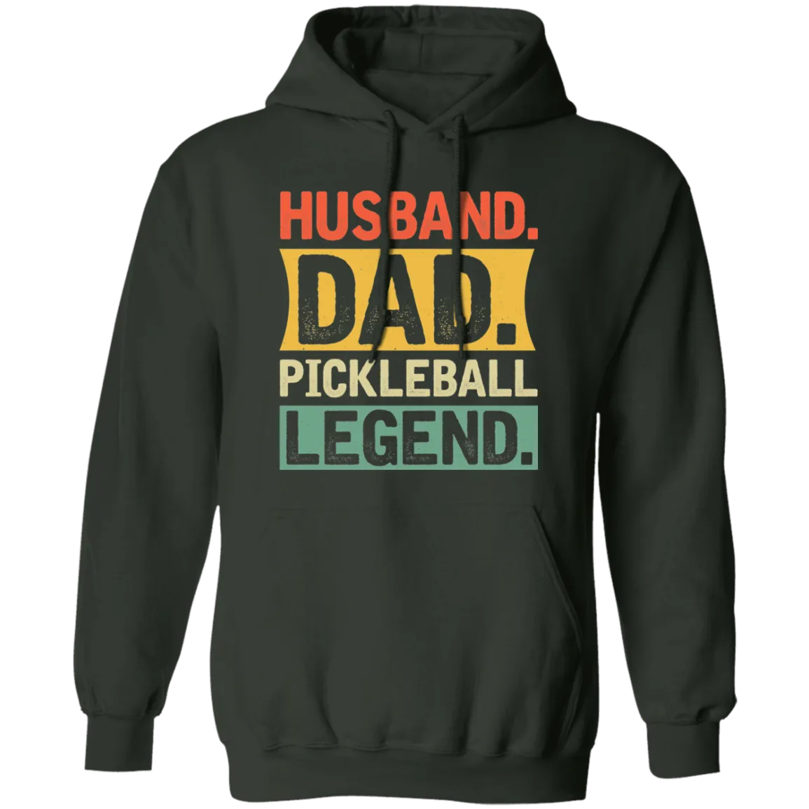 Husband Dad Pickleball Legend Pullover Hoodie