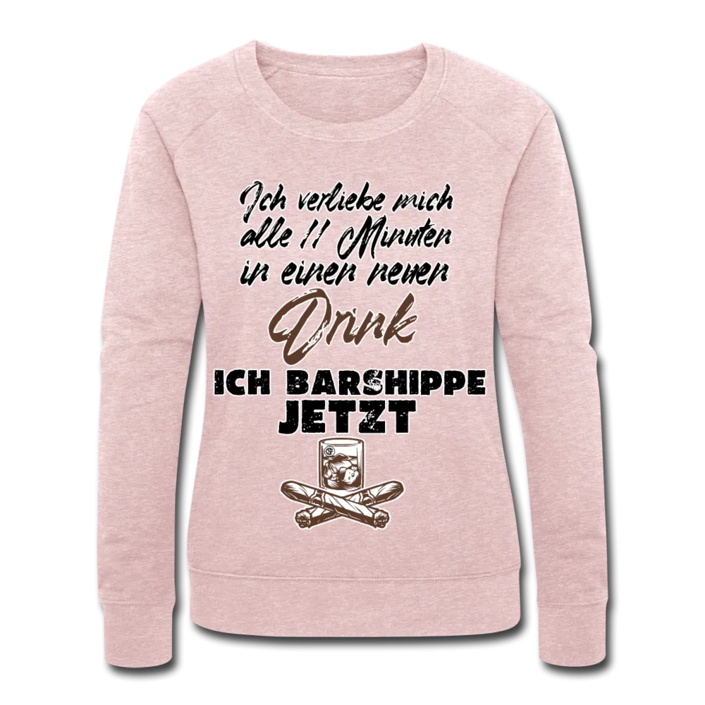 Ich verliebe mich alle 11 Minuten in einen neuen Drink - Frauen Bio-Sweatshirt von Stanley & Stella