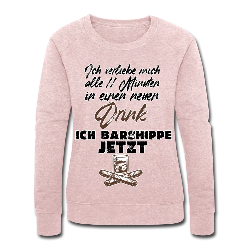 Ich verliebe mich alle 11 Minuten in einen neuen Drink - Frauen Bio-Sweatshirt von Stanley & Stella