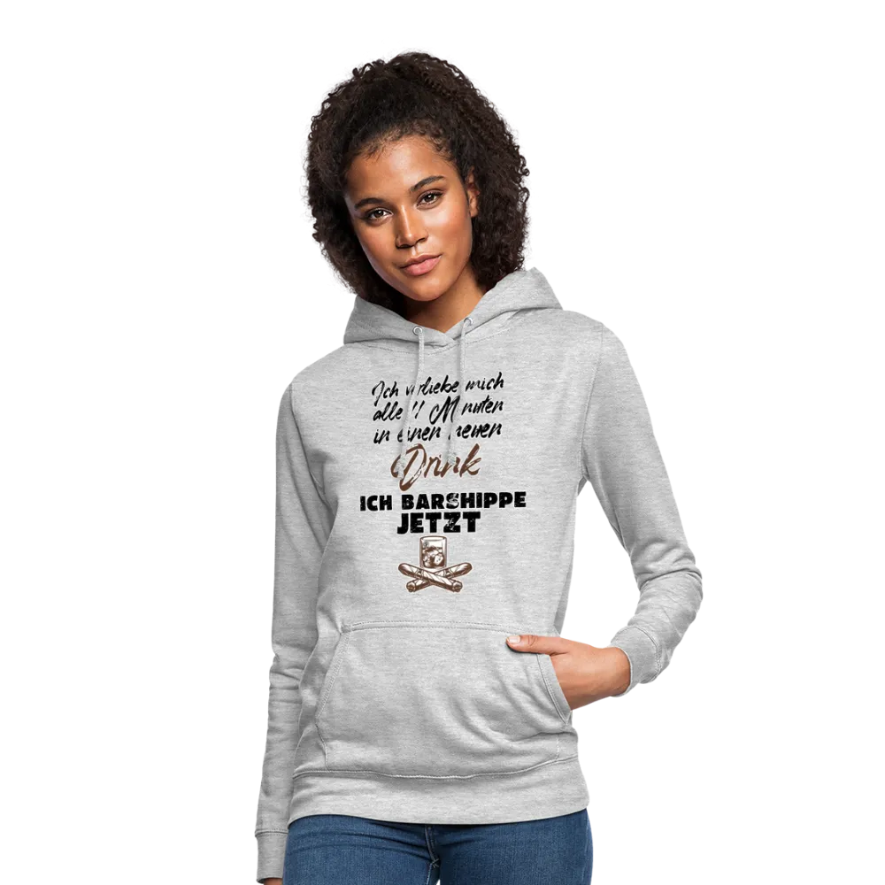 Ich verliebe mich alle 11 Minuten in einen neuen Drink - Frauen Hoodie