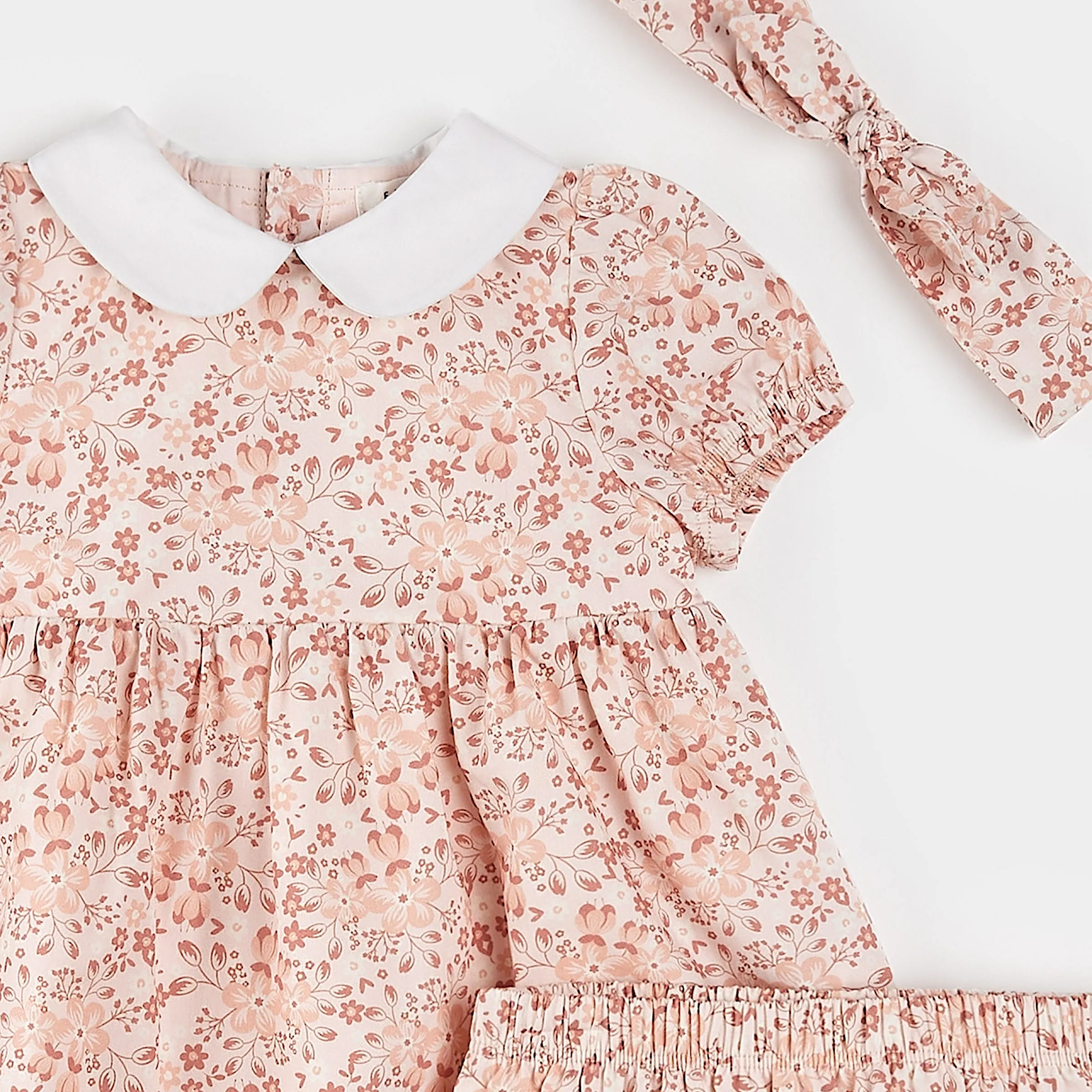 In Bloom Poplin 3pc Dress Set